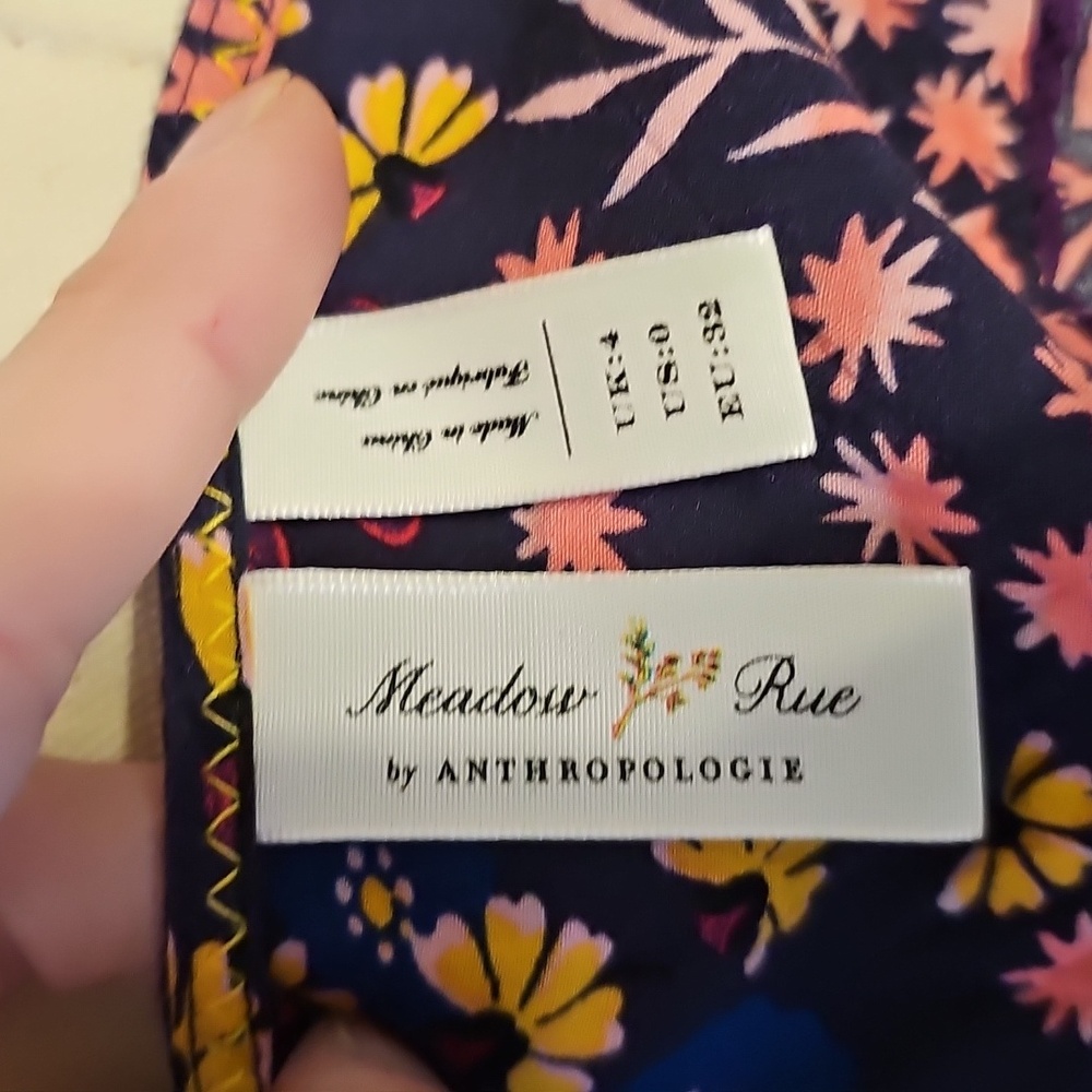 Anthropologie Meadow Rue Wrap Top - Picture 11 of 11